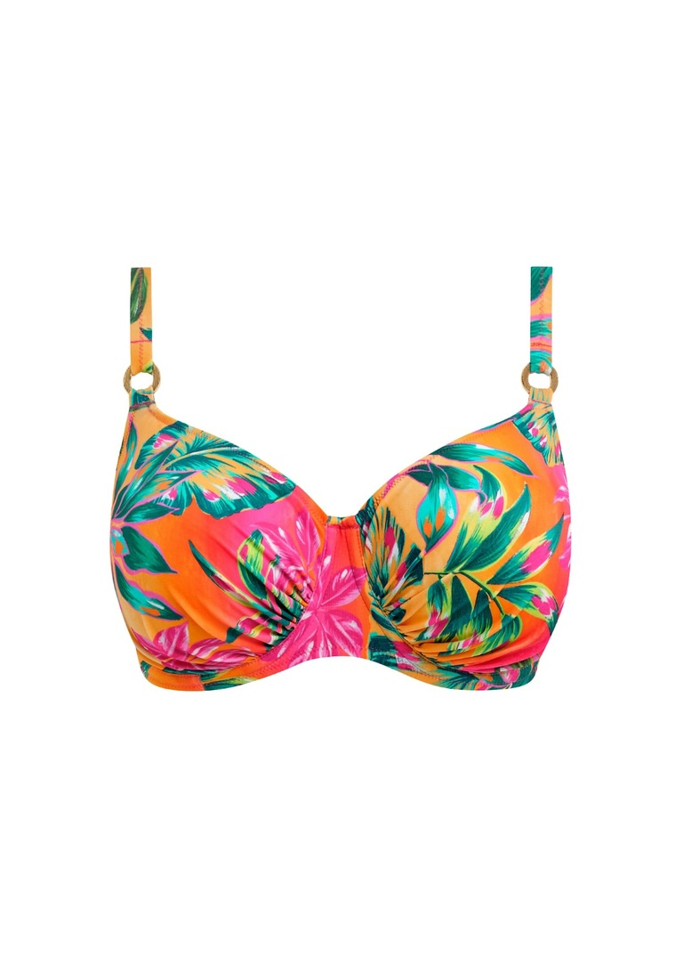 Biustonosz kąpielowy Fantasie SUNSET REEF FS507001HET Uw Gathered Full Cup Bikini Top Heatwave