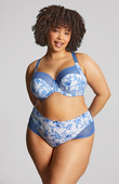 Figi Sculptresse by Panache BLISS 10682 Deep Brief Blue Floral