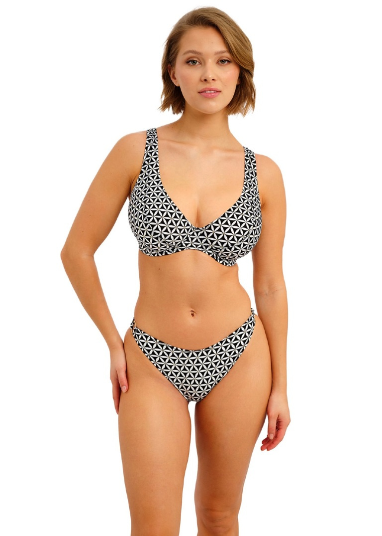 Figi kąpielowe Freya Swim KOH TAO AS207285BLK High Leg Bikini Brief Black