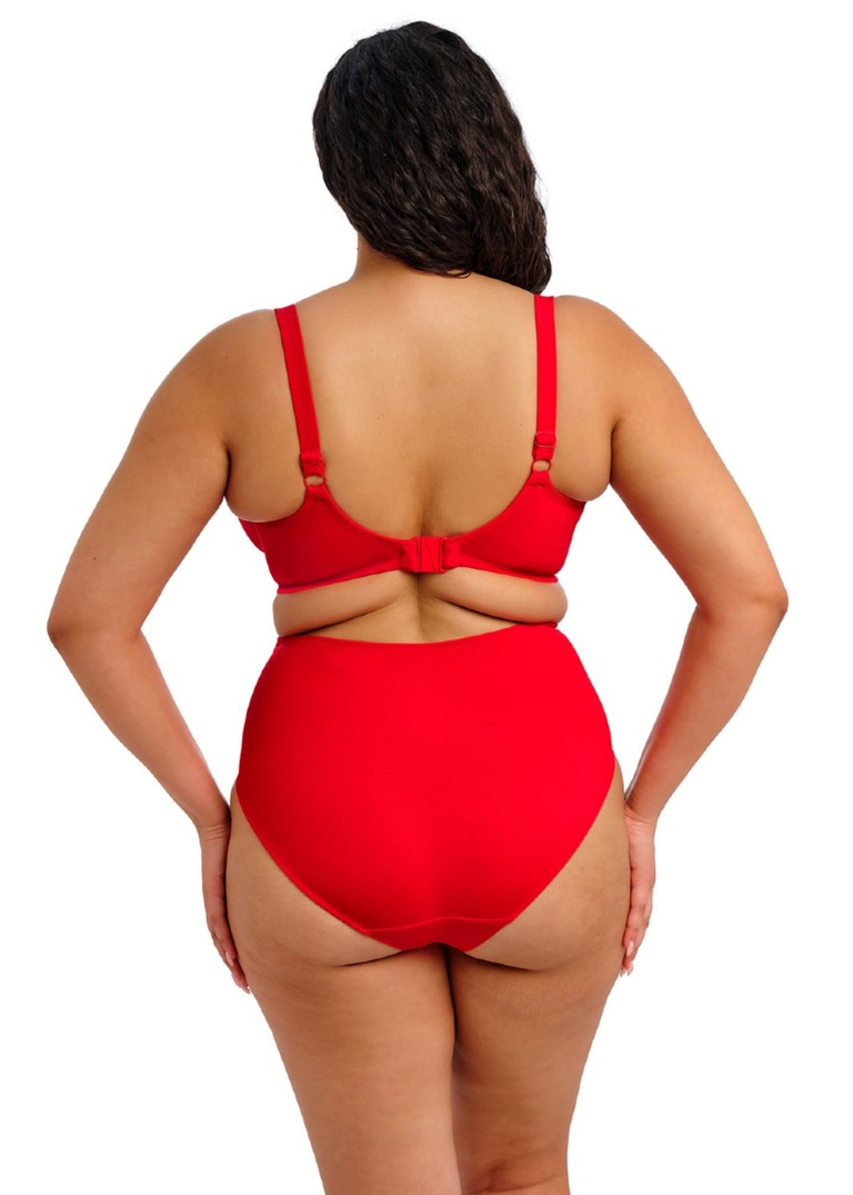 Biustonosz kąpielowy Elomi PLAIN SAILING ES7285LAA Uw Plunge Bikini Top Lava