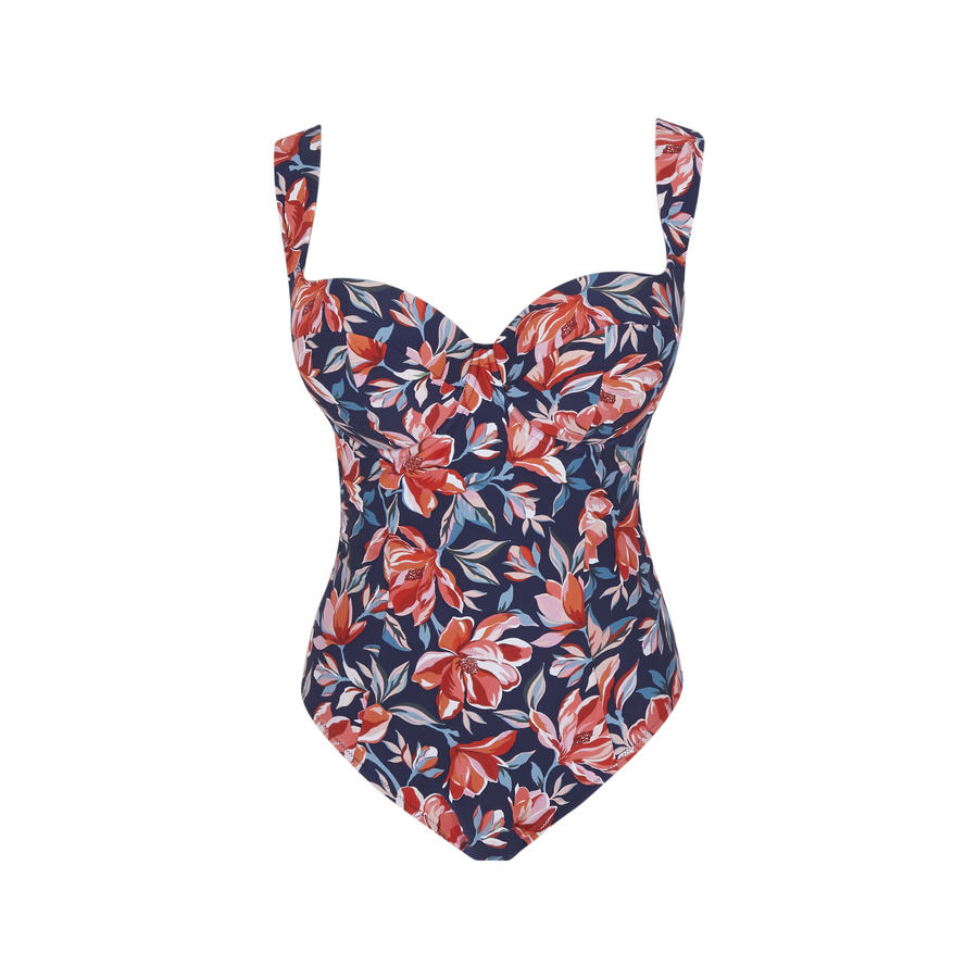 Strój kąpielowy jednoczęściowy Panache LILIFLORA SW1850D MONICA Balcony Swimsuit Liliflora Print