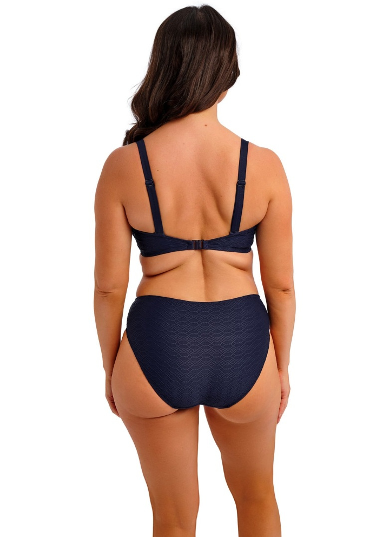 Majtki kąpielowe Fantasie AZORES FS506672MIH Mid Rise Bikini Brief Midnight