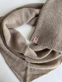 KIARA Beanie-Mütze aus 100% Alpaka 2020 Jasny Nugat