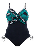 Strój kąpielowy Fantasie Swim SAINT LUCIA FS504431BLK Uw Twist Front Swimsuit With Adjustable Leg Black