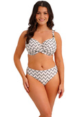 Figi kąpielowe Fantasie Swim VANUATU FS506872CEM Mid Rise Bikini Brief Creme Noire