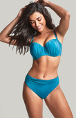 Biustonosz kąpielowy Panache Swim MYKONOS SW1683 Bandeau Bikini Top Teal