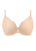 Biustonosz Freya TAILORED AA401131NAE Uw Moulded Plunge T-shirt Bra Natural Beige