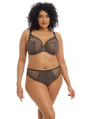 KOMPLET - Bielizna Elomi MATILDA Leopard EL8900LED Uw Plunge Bra + figi EL8906LED Full Brief (38H)