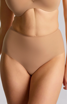 Głębokie majtki bezszwowe Panache 365 10904 Deep Brief Honey
