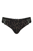 Brazyliany Panache CHERIE 11012 Brazilian Brief Black Animal