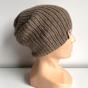 KIARA Alpaca Beanie 100% 618 Nugat Beige