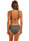 Figi Wacoal EMBRACE LACE WA064391067 Bikini Brief Dark Slate/cloud Pink
