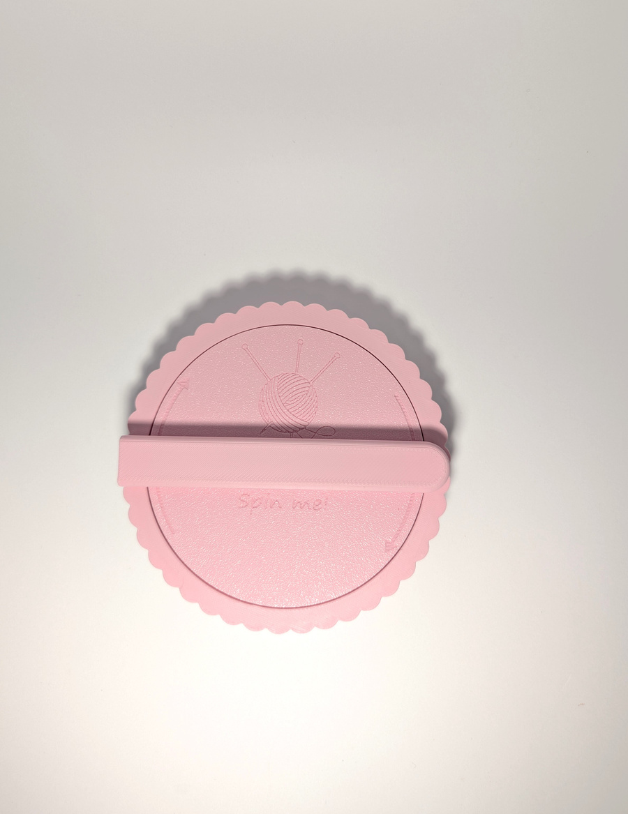 Spinner - Yarn Holder  - Light Pink 