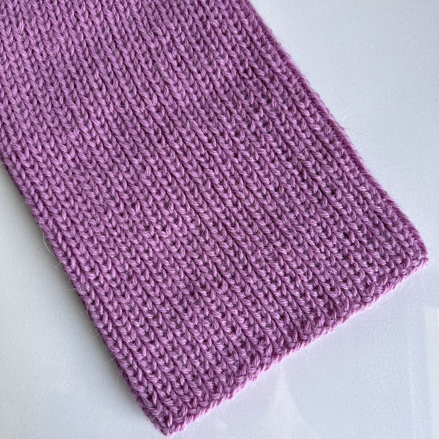 KIARA Beanie-Mütze aus 100% Alpaka 3720 Średni Róż