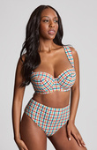 Biustonosz kąpielowy Panache Swim SEERSUCKER SW1842B Bette Balcony Bikini Top Seersucker Multi