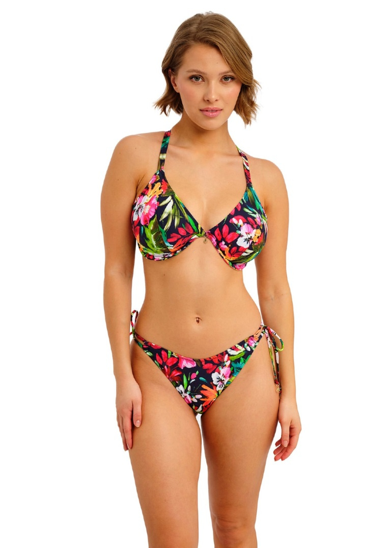 Biustonosz kąpielowy Freya Swim Kailua Shores AS207927MIH Uw Plunge Bikini Top Midnight