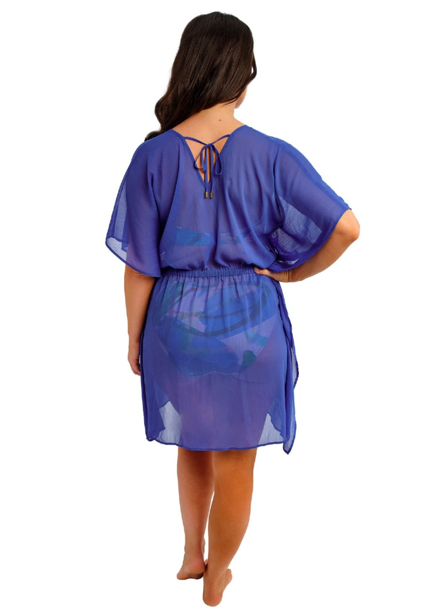 Tunika plażowa Fantasie Swim NAURU FS506294SAR Kaftan Sapphire
