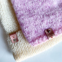 CHMURKA Beanie-Mütze aus Alpaka 08 Hellrosa