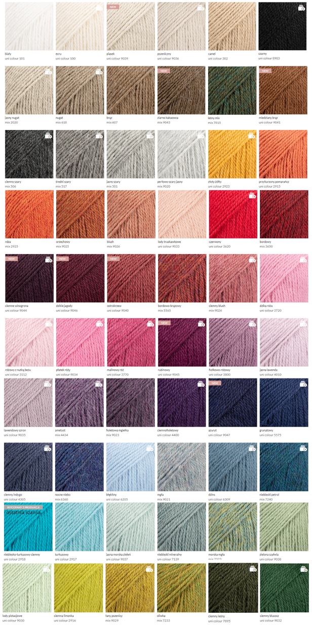 Ciepły i przytulny szal Nitkowe Love 30x180 cm 100% Baby Merino 21 czarny