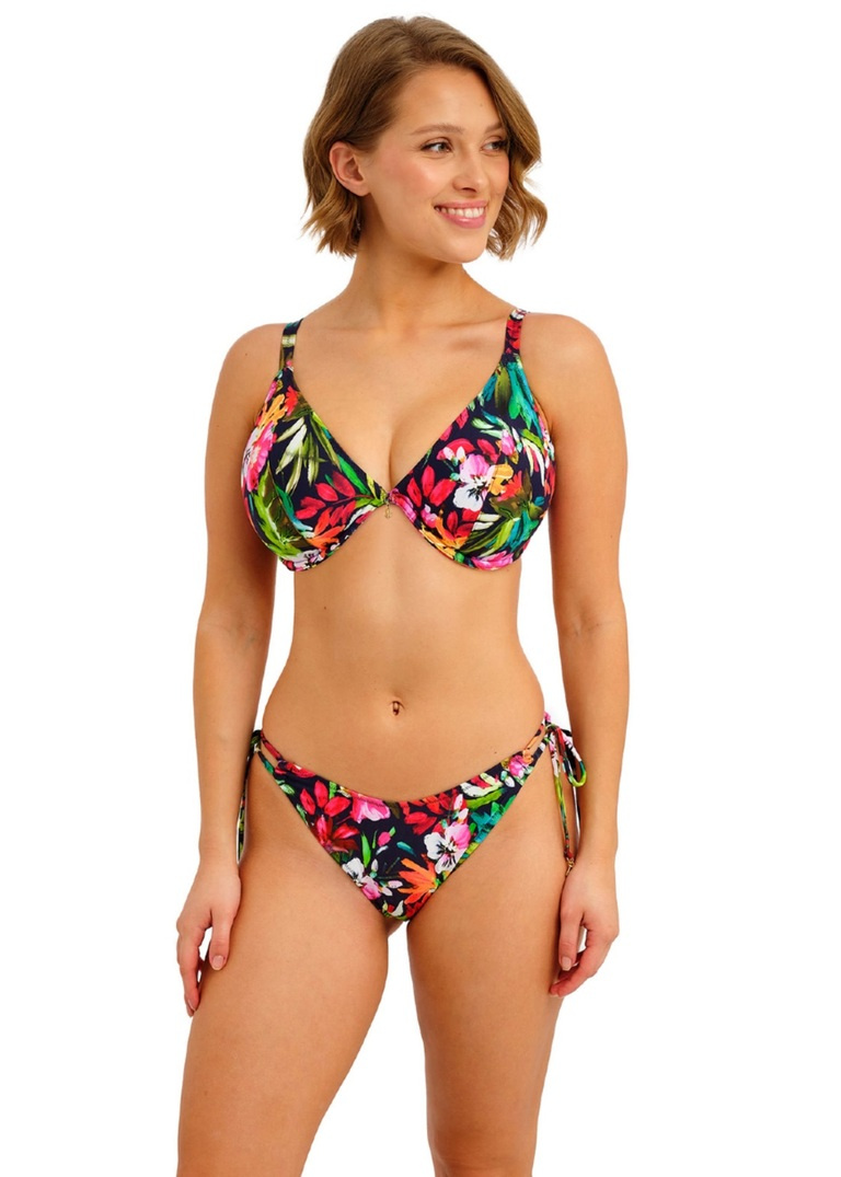 Biustonosz kąpielowy Freya Swim Kailua Shores AS207927MIH Uw Plunge Bikini Top Midnight