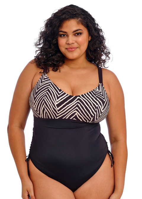 Strój kąpielowy Elomi FIJI FALLS ES802643BLK Non Wired Swimsuit Black