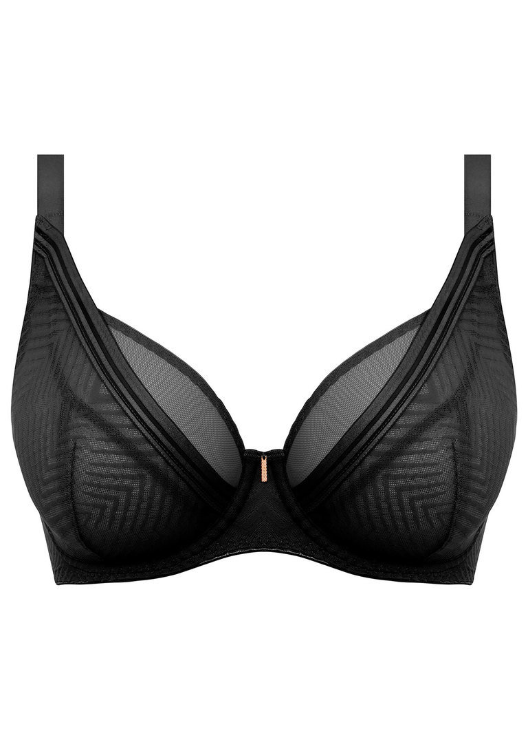 Biustonosz Freya TAILORED AA401121BLK Uw High Apex Plunge Bra Black