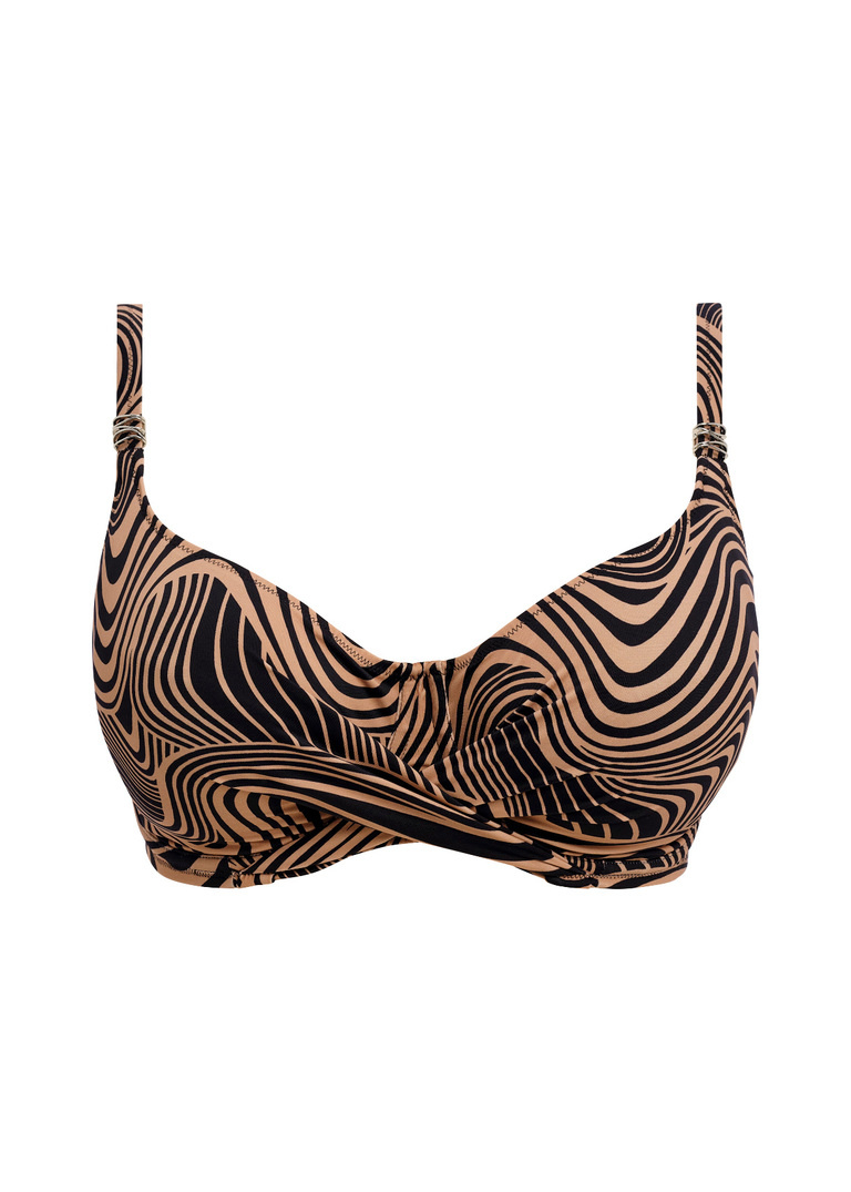 Biustonosz kąpielowy Fantasie Swim PEMBA ISLAND FS505405MOA Uw Full Cup Bikini Top Mocha