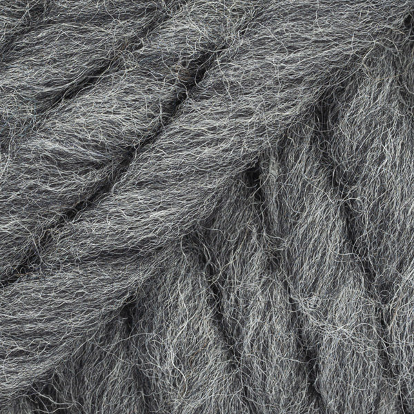 ASHER Damen Beanie-Mütze aus Wolle 03 Dunkelgrau Nitkowe Love