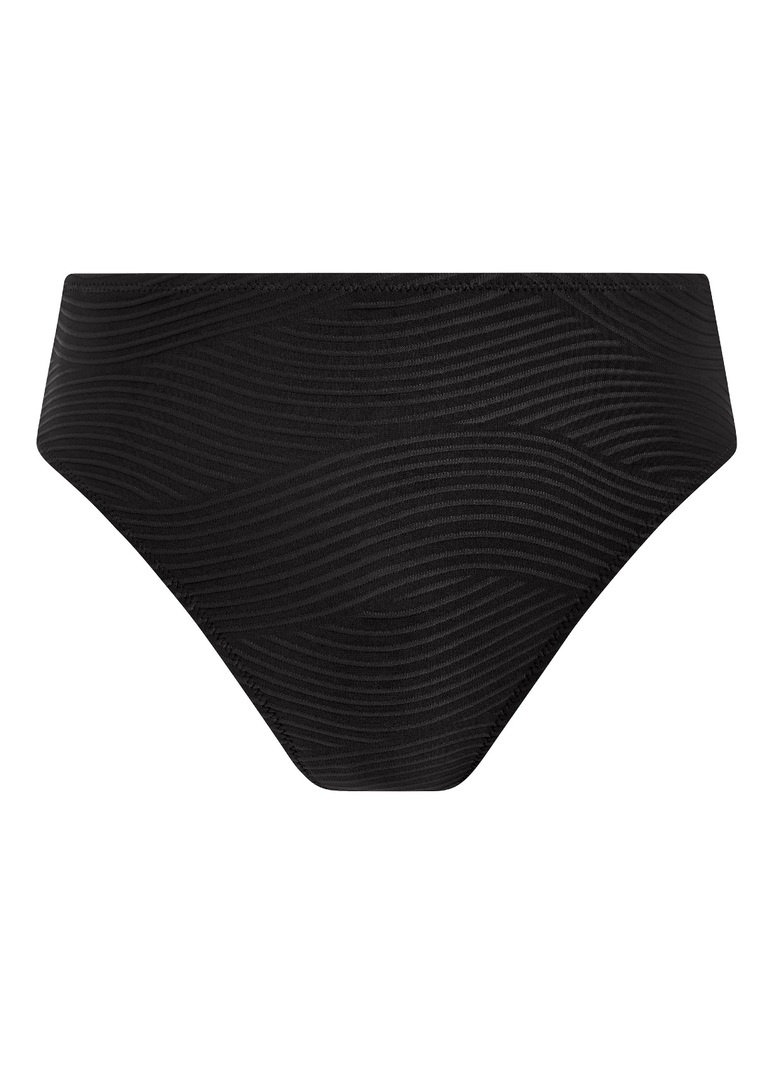 Wysokie majtki kąpielowe Freya Swim CALA CUBA AS208078BAS High Waist Bikini Brief Black Sands