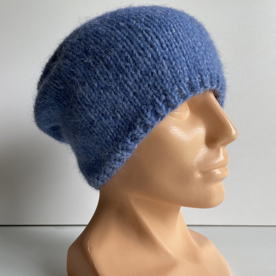 CHMURKA Alpaca Beanie 16 Blue