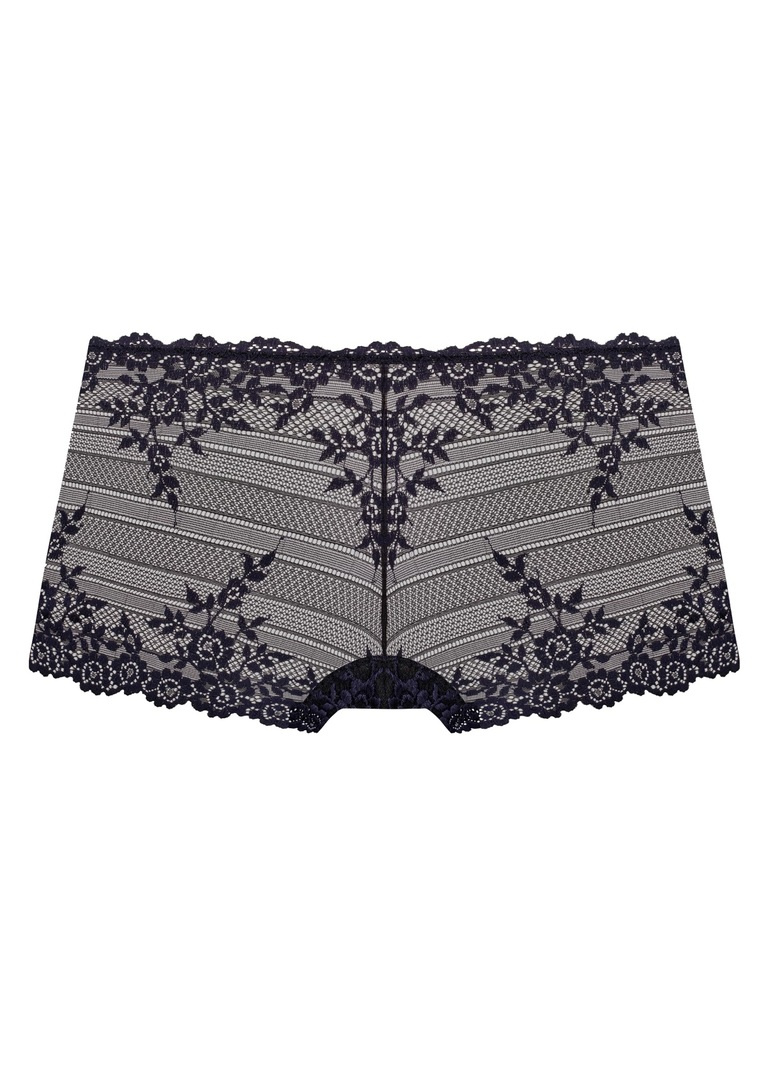 Szorty Wacoal EMBRACE LACE WA067491003 Boy Short Black/night Sky