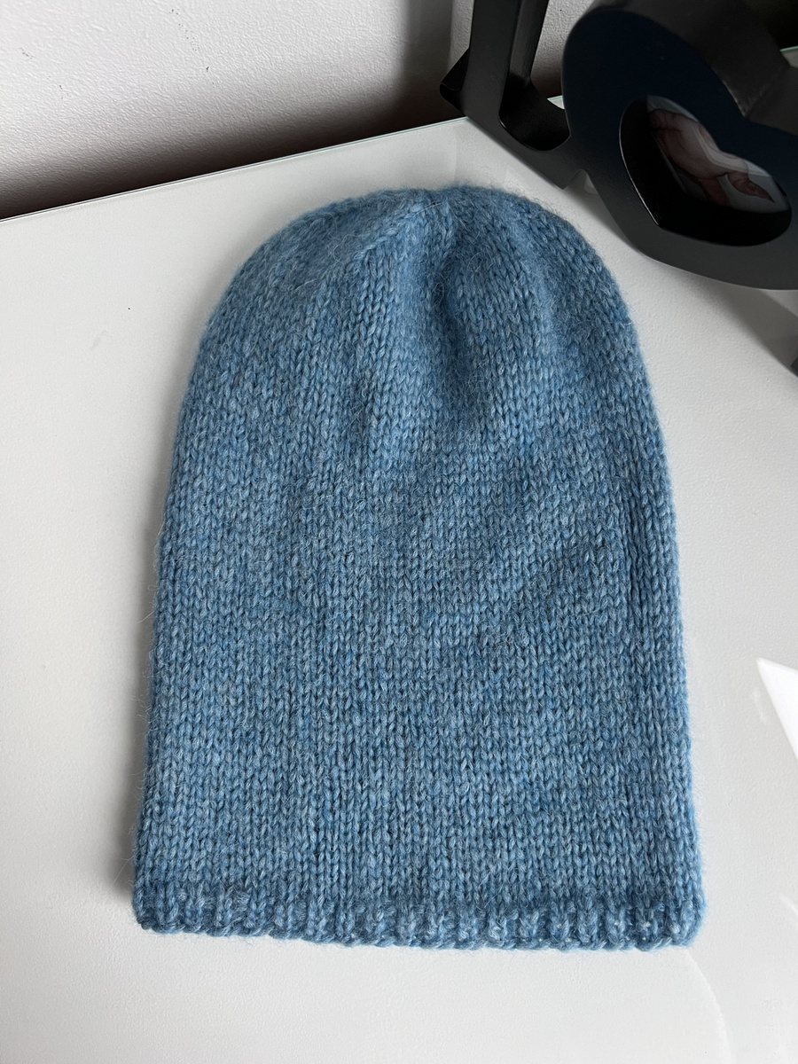 CHMURKA Alpaca Beanie 21 Niebieski Morski