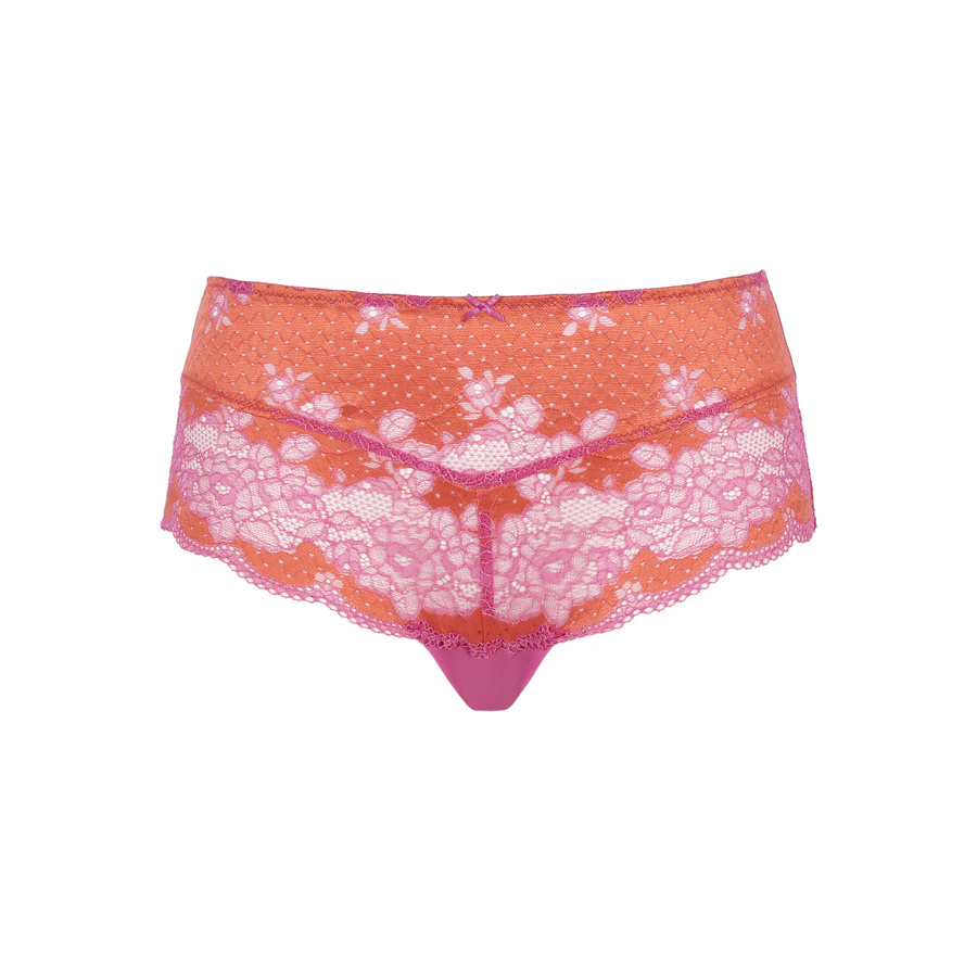 Wysokie majtki Panache CLARA 7258 Deep Brief Pink Papaya