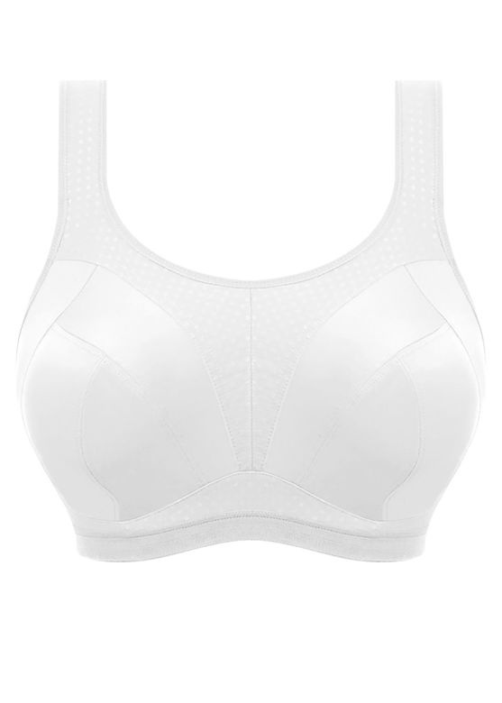 Bezfiszbinowy biustonosz sportowy Freya Active DYNAMIC AC4014WHE Non Wired Sports Bra White