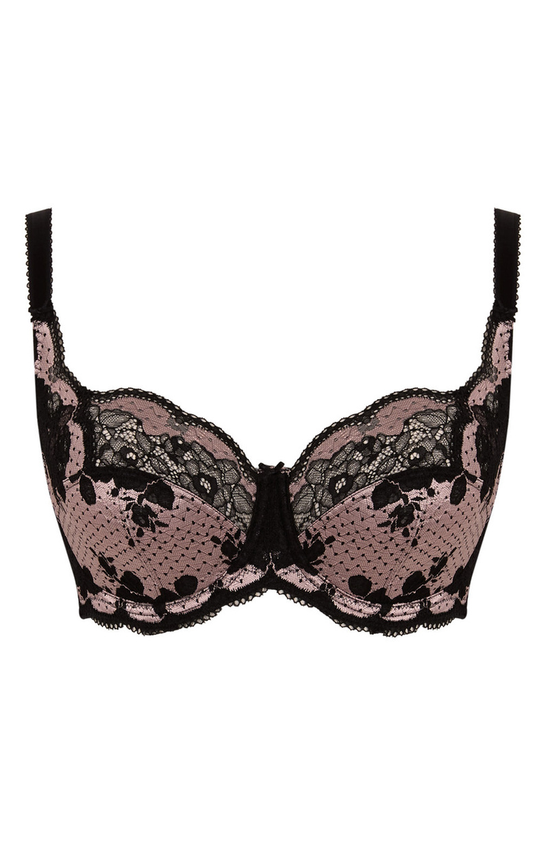 Biustonosz Panache CLARA 7255 Full Cup Bra Pink Papaya