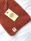 KIARA Beanie-Mütze aus 100% Alpaka 2925 rdza Damen