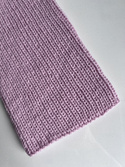 NANA – czapka beanie z wełny baby merino 54 Pudrowy Róż