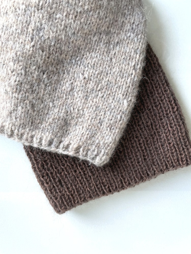 CHMURKA Alpaca Beanie 26 Beige