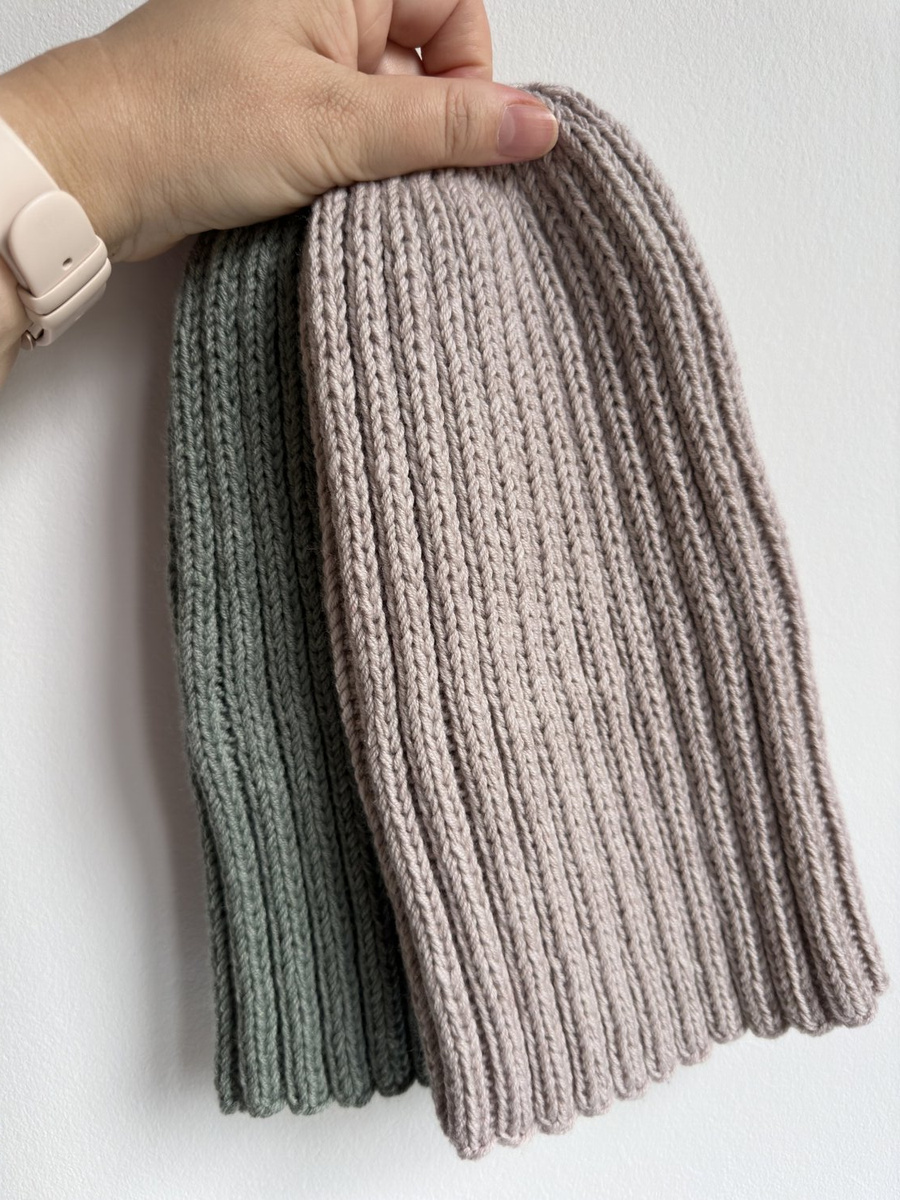 HELLI – czapka zimowa damska beanie z wełny baby merino 23 Jasny Beż