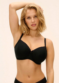 Biustonosz Freya FREYA FLIRT AA403315BLK Uw Padded Half Cup Bra Black