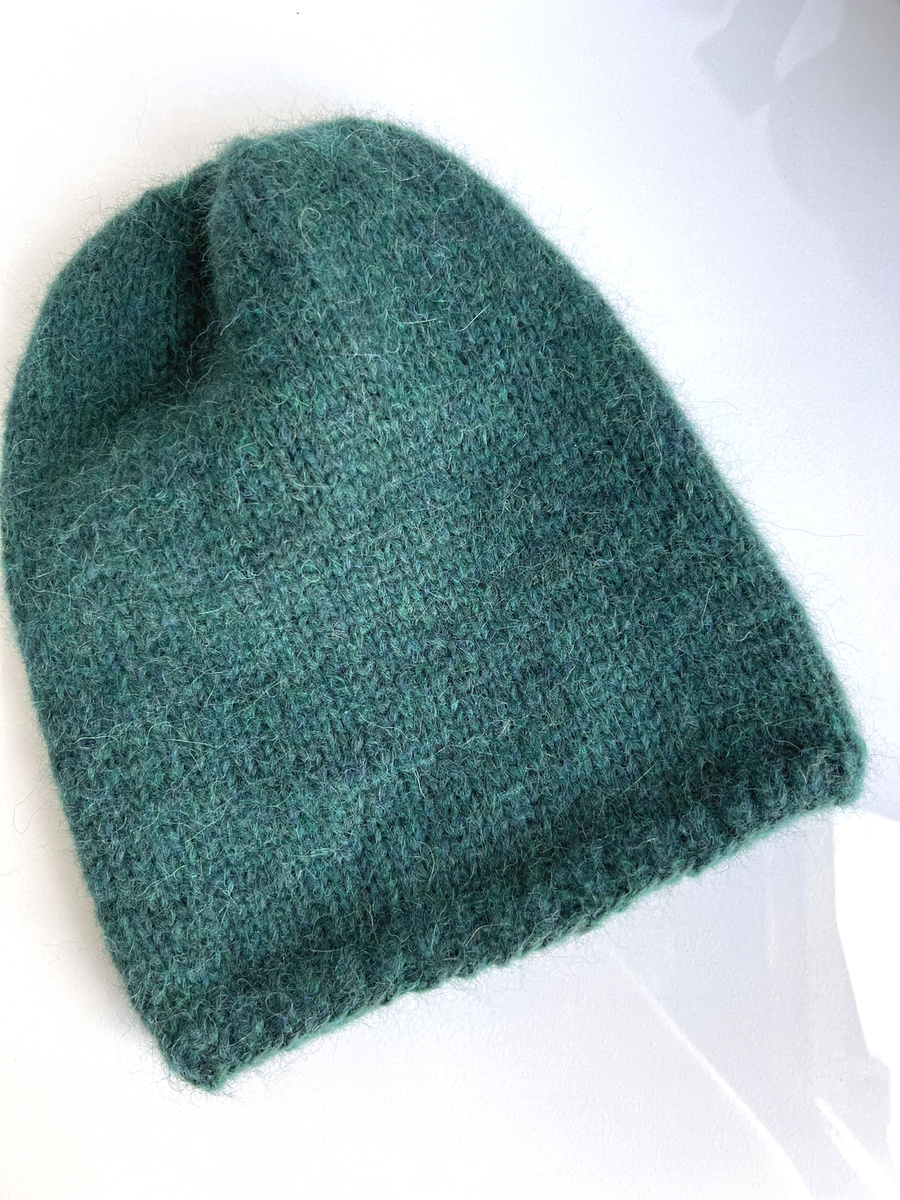 CHMURKA Alpaca Beanie 19 Zielony Leśny