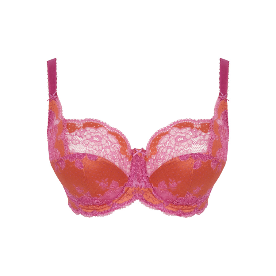 Biustonosz Panache CLARA 7255 Full Cup Bra Pink Papaya
