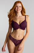 Biustonosz Panache ALLURE 10766 Spacer T Shirt Bra Plum