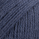 KIARA Beanie-Mütze ohne Umschlag 100% Alpaka 4305 ciemny indygo