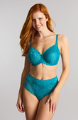 Głębokie figi Panache EVANGELINE 11434 Deep Brief Crystal Teal