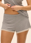 Spodenki z modalu FREYA FLIRT AA403381GYL French Knicker Grey Marl