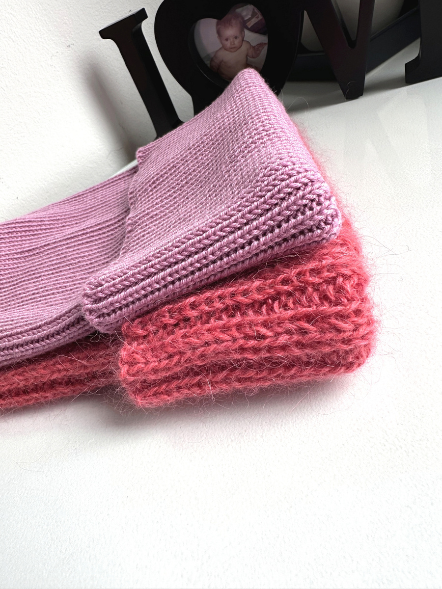 VARELLA Merino Beanie 100% Baby Merino Wool 27 Stary Róż