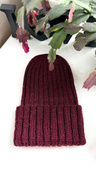 LAURIN Beanie 100% Alpaca 9046 Dzikie Jagody