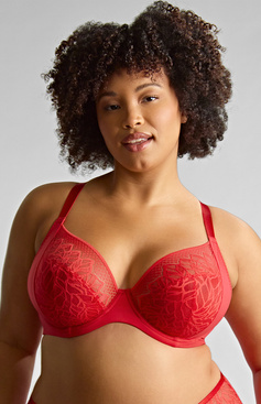 Biustonosz Sculptresse by Panache SOPHIA 11196 Plunge Bra Red