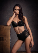 Biustonosz Wacoal RAFFINE WE148001BLK Uw Bra Black